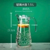 Bình thủy tinh 1.5L-1.7L chịu nhiệt ca rót nước hoa quả suốt tiện – 85.500₫ 3
