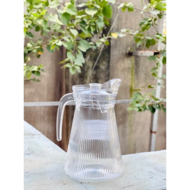 Bình thủy tinh 1.5L-1.7L chịu nhiệt ca rót nước hoa quả suốt tiện – 85.500₫