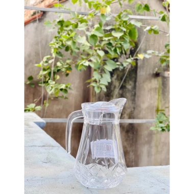 Bình thủy tinh 1.5L-1.7L chịu nhiệt ca rót nước hoa quả suốt tiện – 85.500₫