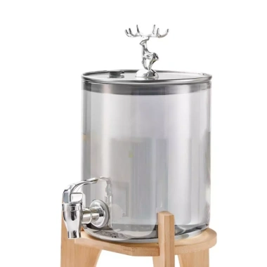 Bình thủy tinh 3,5L chịu nhiệt có vòi, đế gỗ sang trọng - Giá ưu đãi 229.000₫ 6