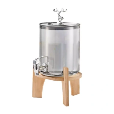 Bình thủy tinh 3,5L chịu nhiệt có vòi, đế gỗ sang trọng - Giá ưu đãi 229.000₫ 8
