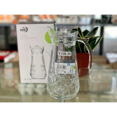 Bình thủy tinh ca nước DeLi 1,7L - Bền, chịu nhiệt, mẫu mã đẹp, giá 95.000₫ 9 Bình thủy tinh ca nước DeLi 1,7L - Bền, chịu nhiệt, mẫu mã đẹp, giá 95.000₫ 9