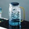 Bình thủy tinh chịu nhiệt 1.3L Quai vàng, nắp silicone cao cấp - Giá chỉ 95.000₫ 7