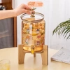Bình Thuỷ Tinh Hổ Phách 3.6L Chịu Nhiệt Có Vòi + Giá Đỡ - Giá chỉ 229.000₫ 3