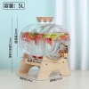 Bình thuỷ tinh kèm kệ gỗ đựng rượu, vòi tiện lợi 1L-5L giá ưu đãi 196k 5