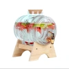 Bình thuỷ tinh kèm kệ gỗ đựng rượu, vòi tiện lợi 1L-5L giá ưu đãi 196k 6