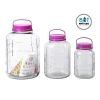 Bình thủy tinh ngâm rượu, ngâm hoa quả đa size 2-10L, có nắp, quai cầm, có/không vòi, dày dặn chắc - Giá chỉ 49.500đ 5