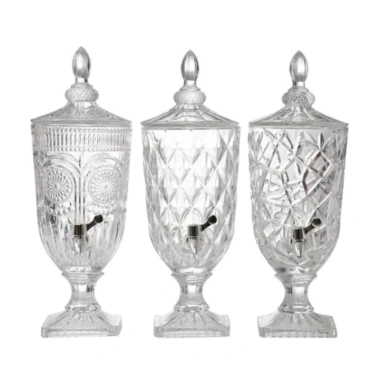 Bình Thủy Tinh pha lê cao cấp 2‑5L có vòi – Tiệc gia đình, giá chỉ 280.000đ