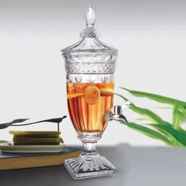 Bình Thủy Tinh pha lê cao cấp 2‑5L có vòi – Tiệc gia đình, giá chỉ 280.000đ
