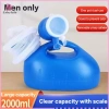 Bình tiểu di động 2.000ml nhựa cho nam tuổi cao ngoài trời, hỗ trợ khuyết tật – ống 160cm, giường bô Pee 2