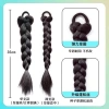 Bính tóc giả tết đuôi sam dày 35cm kiểu ngắn - thật, đuôi ngựa, giá chỉ 46,5k mỗi chiếc 6