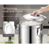 Bình ủ giữ nhiệt inox 100% đồ dùng bếp sang, giữ ấm lâu, giá chỉ 460k 5