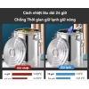 Bình ủ giữ nhiệt inox 100% đồ dùng bếp sang, giữ ấm lâu, giá chỉ 460k 8