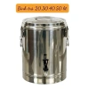 Bình ủ trà Inox 304 cách nhiệt 3 lớp 20-50L, giữ nóng/lạnh cả ngày - Giá ưu đãi 235k