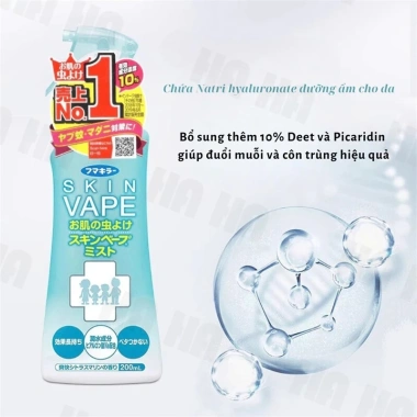 Bình Xịt Chống Muỗi 200m - Hiệu Quả 8h, Không Vết Bám, Ngăn Đốt, Giảm Ngứa Tức Thì - Giá 103.950₫ 4