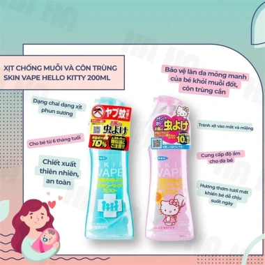 Bình Xịt Chống Muỗi 200m - Hiệu Quả 8h, Không Vết Bám, Ngăn Đốt, Giảm Ngứa Tức Thì - Giá 103.950₫ 5