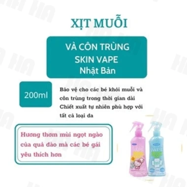 Bình Xịt Chống Muỗi 200m - Hiệu Quả 8h, Không Vết Bám, Ngăn Đốt, Giảm Ngứa Tức Thì - Giá 103.950₫ 8