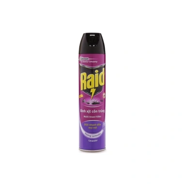 Bình xịt côn trùng Raid 600ml - Diệt muỗi nhanh, an toàn, giá chỉ 46.000 VND 4