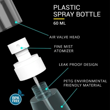 Bình xịt du lịch đa năng 30‑100ml, hộp đựng mỹ phẩm & côn trùng tiện lợi, 30.800₫ 6 Bình xịt du lịch đa năng 30‑100ml, hộp đựng mỹ phẩm & côn trùng tiện lợi, 30.800₫ 6