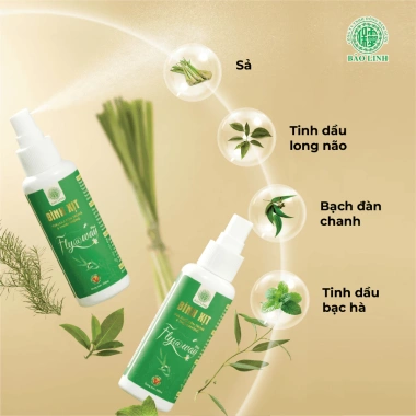 Bình Xịt Đuổi Muỗi Côn Trùng FLY@WAY PLUS Bảo Linh 60ml - Thảo Dược An Toàn Cho Bé 3 Bình Xịt Đuổi Muỗi Côn Trùng FLY@WAY PLUS Bảo Linh 60ml - Thảo Dược An Toàn Cho Bé 3