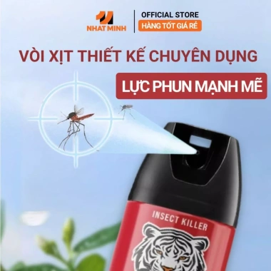 Bình xịt muỗi Bengal Pro Max 500ml - Diệt 8 loại côn trùng, an toàn cho gia đình, giá ưu đãi 76.000₫ 3