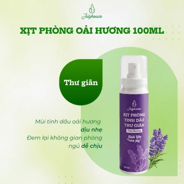 Bình xịt phòng JULYHOUSE 280ml tinh dầu Sả Chanh, Bạc Hà, Bạch Đàn Chanh, Quế, Oải Hương - Giá ưu đãi 157.000₫ 10