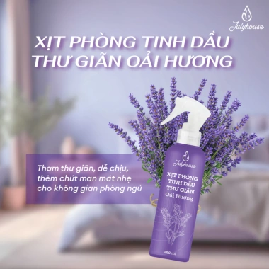 Bình xịt phòng tinh dầu Julyhouse AZAGOHN 280ml/50ml - Đuổi muỗi, kiến, côn trùng, khử mùi, ba khoang, giá 151.543 VND 5