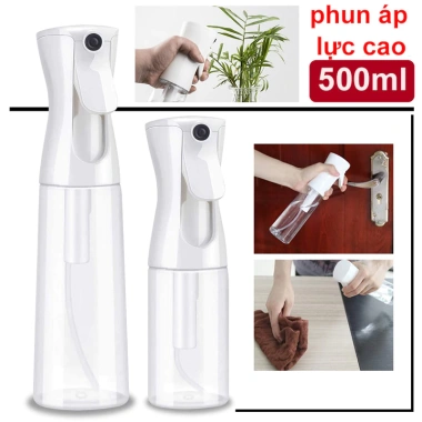 Bình Xịt Phun Sương Áp Suất Cao 200/300/500ml - Dưỡng ẩm da mặt, tiện du lịch, giảm giá