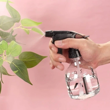 Bình xịt phun sương nhựa trong suốt - Dùng cho mỹ phẩm, tiệm salon, cắt tóc, làm đẹp, giá ưu đãi 18.599 VND