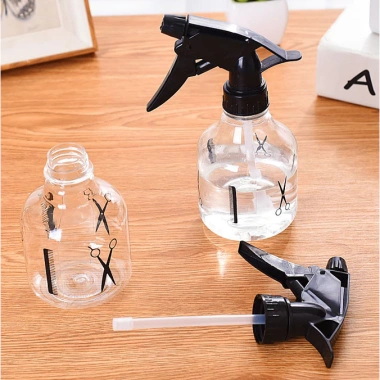Bình xịt phun sương nhựa trong suốt - Dùng cho mỹ phẩm, tiệm salon, cắt tóc, làm đẹp, giá ưu đãi 18.599 VND