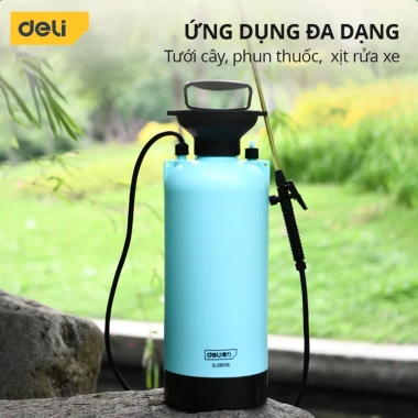 Bình Xịt Tưới Cây 10L Deli Chính Hãng - Phun Thuốc Sâu, Sương, Rửa Xe, Giá 200k 3