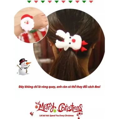 BINNIS Vòng Tay Đèn LED Giáng Sinh - Đồng Hồ Đập Sáng, 12 Cái Đóng Gói, Quà Tặng Xinh, Giá 24.000 VND 5