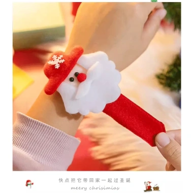 BINNIS Vòng Tay Đèn LED Giáng Sinh - Đồng Hồ Đập Sáng, 12 Cái Đóng Gói, Quà Tặng Xinh, Giá 24.000 VND 8