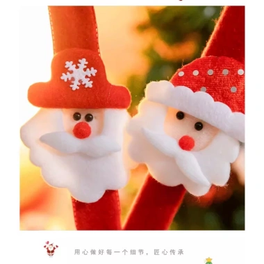 BINNIS Vòng Tay Đèn LED Giáng Sinh - Đồng Hồ Đập Sáng, 12 Cái Đóng Gói, Quà Tặng Xinh, Giá 24.000 VND 10