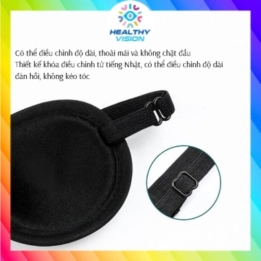 Bịt mắt 3D Healthy Vision #29 điều chỉnh nhược thị, viễn thị, dây co giãn 99.000đ 4 Bịt mắt 3D Healthy Vision #29 điều chỉnh nhược thị, viễn thị, dây co giãn 99.000đ 4