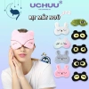 Bịt Mắt Bông UCHUU Thoáng Khí, Có Túi Gel Chườm Thư Giãn - Giá Ưu Đãi 34.000₫