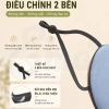 Bịt mắt che sáng 2 mặt EMA thoáng khí - ấm mùa đông, mát mùa hè, không hằn vết, không nóng bí - 52.000₫ 5