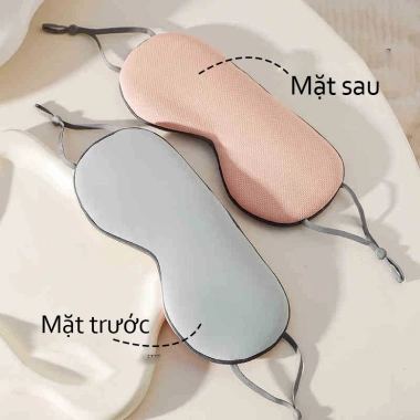 Bịt mắt ngủ 2 mặt nóng lạnh, quai điều chỉnh thông minh, che sáng giảm căng thẳng - Giá chỉ 52.000₫