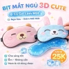 Bịt Mắt Ngủ 3D Cute Capybara Túi Gel Nhiệt Độ Đa Dạng – Ngủ Sâu Không Mỏi Mắt, 19.500₫ 2