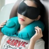 Bịt Mắt Ngủ 3D Mềm Mại - Mặt Nạ Che Mắt Tiện Dụng Cho Nam Nữ Du Lịch Cao Cấp 4