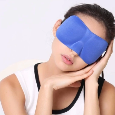 Bịt Mắt Ngủ 3D Mềm Mại - Mặt Nạ Che Mắt Tiện Dụng Cho Nam Nữ Du Lịch Cao Cấp