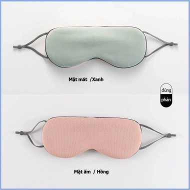 Bịt mắt ngủ BABYTREE mặt nạ che ánh sáng 2 mặt lạnh nóng, thoáng khí mềm mại - ngủ sâu, chỉ 58.000₫ 10