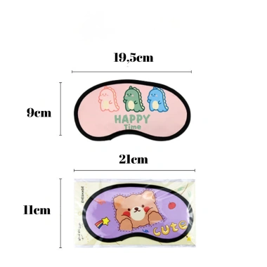 Bịt Mắt Ngủ Che Mắt Hình Thú Cho Dân Văn Phòng Bảo Vệ Mắt Ưu Đãi 23.900 VND