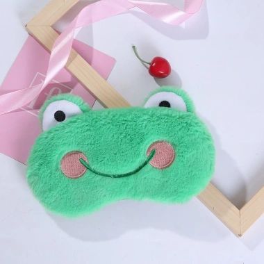 Bịt mắt ngủ chống chói mắt hoạt hình đáng yêu kèm túi gel massage, phù hợp văn phòng du lịch - 45.000₫