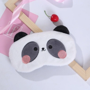 Bịt mắt ngủ chống chói mắt hoạt hình đáng yêu kèm túi gel massage, phù hợp văn phòng du lịch - 45.000₫