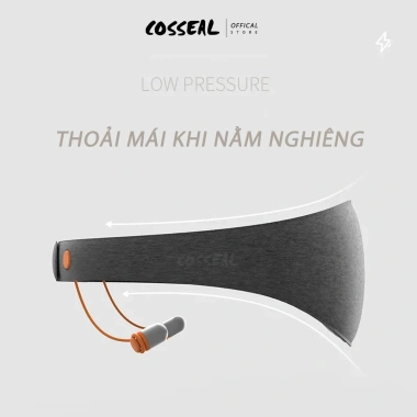 Bịt Mắt Ngủ Dây Cài Cosseal Chống Ồn Thư Giãn Cho Máy Bay, Du Lịch Văn Phòng 109k