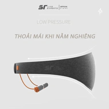 Bịt Mắt Ngủ Dây Cài Sairui Chống Ồn Thư Giãn Máy Bay Du Lịch Văn Phòng - 109k 2