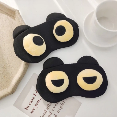 Bịt Mắt Ngủ Đen To Dễ Thương Ngộ Nghĩnh, Thích Hợp Cho Nghỉ Trưa và Du Lịch, Giá 32.500₫ 9 Bịt Mắt Ngủ Đen To Dễ Thương Ngộ Nghĩnh, Thích Hợp Cho Nghỉ Trưa và Du Lịch, Giá 32.500₫ 9