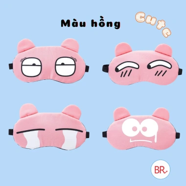 Bịt mắt ngủ gel làm mát hoạt hình dễ thương - Che mắt giảm căng thẳng, thư giãn, giá chỉ 25.000₫