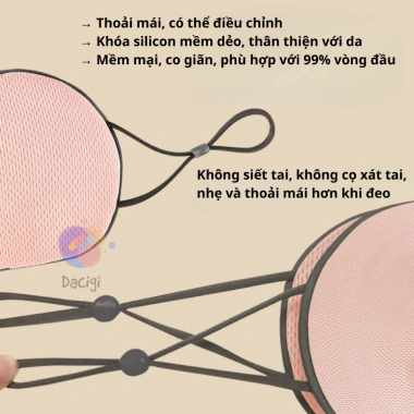 Bịt mắt ngủ hai mặt ấm mát, che sáng 360 độ, thoáng khí cho người mất ngủ, dân văn phòng, du lịch - 40.000 VND 3
